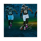 Allen Robinson Autographed TD Catch Celebration 30 x 15