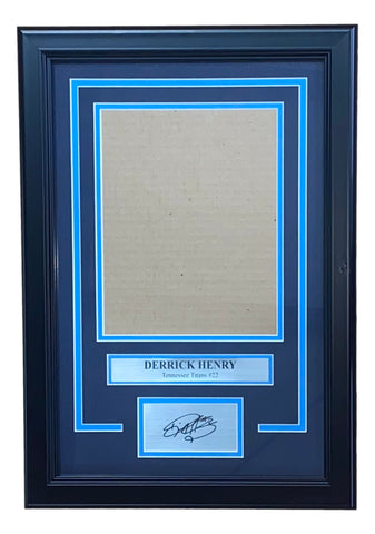 Derrick Henry 8x10 Vertical Photo Laser Engraved Signature Frame Kit