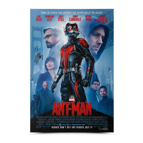 Evangeline Lilly Autographed Ant-Man Poster 13 x 19