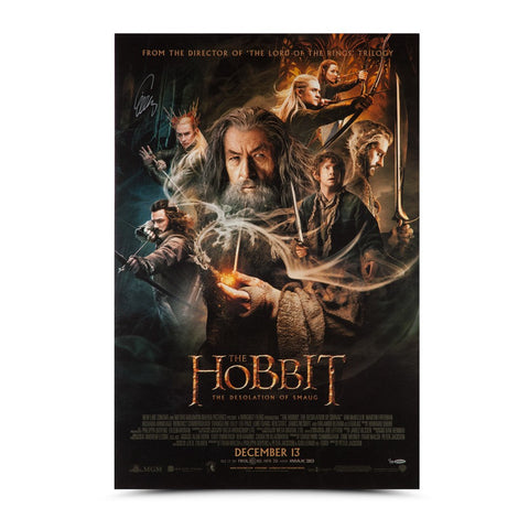 Evangeline Lilly Autographed The Hobbit: The Desolation Of Smaug 26 x 40 Poster