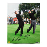 Gary Player Autographed "Dual With Jack" Photo