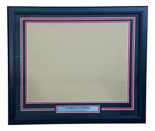 Georges St-Pierre 16x20 Horizontal Photo Frame Kit