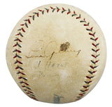 Yankees Babe Ruth & Lou Gehrig Authentic Signed OAL Baseball PSA/DNA #Y03402