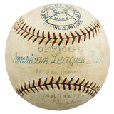 Yankees Babe Ruth & Lou Gehrig Authentic Signed OAL Baseball PSA/DNA #Y03402