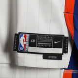 Jalen Brunson New York Knicks Autographed White Nike 2024-25 City Edition Authentic Jersey