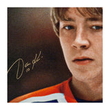 Jari Kurri Autographed "Up Close & Personal" 20 x 24 Canvas