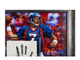 John Elway Autographed Career Tegata