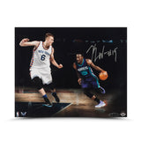 Kemba Walker Autographed Madison Square Drive Photo
