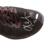 Kevin Love Autographed & Inscribed 2016-17 Nike Hyperdunk Black/Yellow Swoosh Game-Worn Shoes