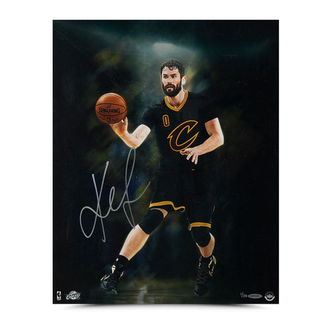 Kevin Love Autographed "Intensity" 16 x 20