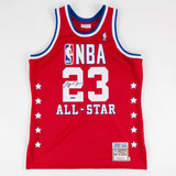 Michael Jordan Signed 1989 Red All-Star Jersey