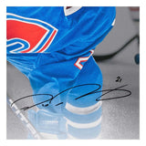 Peter Forsberg Autographed Up Close & Personal 20 x 24 Framed Canvas