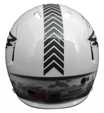 Saquon Barkley Signed F/S Salute To Service Replica Helmet Eagles Beckett 192649