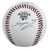Rockies Nolan Arenado Signed 2019 All-Star Game Logo OML Baseball W/ Case JSA