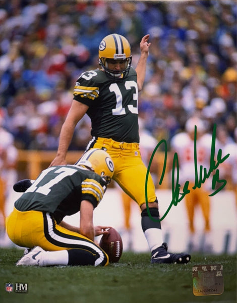 CHRIS JACKE - Green Bay Packers - Signed 8x10 Photo #2 AUTO