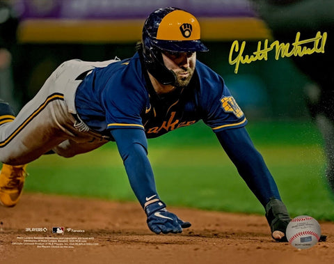 Brewers Outfield Prospect GARRETT MITCHELL Signed 8x10 Photo #3 AUTO
