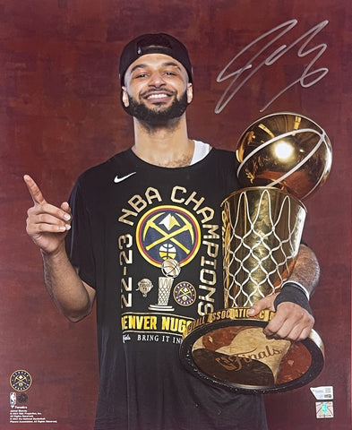 Jamal Murray Autographed/Signed Denver Nuggets 8x10 Photo FAN 43993