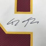 FRAMED Autographed/Signed DARON PAYNE 33x42 Washington Burgundy Jersey JSA COA