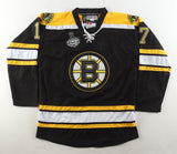 Milan Lucic Signed Boston Bruins Reebok Authentic Jersey (JSA) 2011 Cup Champion