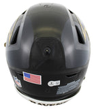 Ravens Zay Flowers Authentic Signed Riddell Speed Flex Full Size Helmet BAS