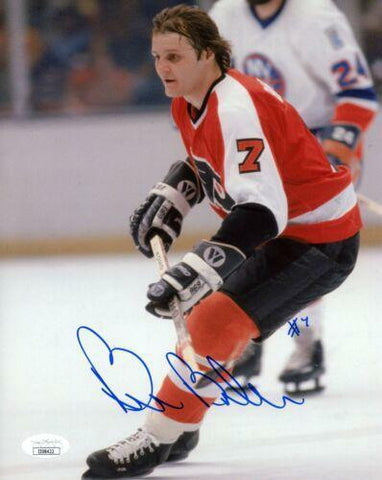 Bill Barber Action Autographed Signed Philadelphia Flyers 8x10 Hockey Photo JSA
