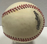 Giants HOF'er MONTE IRVIN Signed Official National League Baseball #2 AUTO JSA