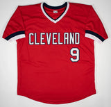 Carlos Baerga Signed Cleveland Indians Jersey (JSA COA) 3x All Star 2nd Baseman