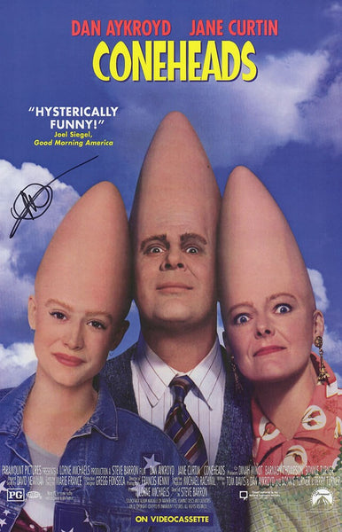 Michelle Burke Signed Coneheads 11x17 Movie Poster - (SCHWARTZ COA)