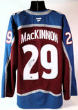 Nathan MacKinnon Autographed Colorado Avalanche Jersey Fanatics COA
