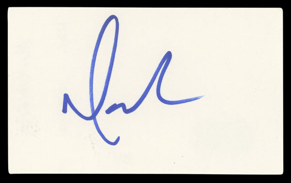 Mark McGrath Sugar Ray Authentic Signed 3x5 Index Card Autographed BAS #BL96381