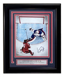 Connor Hellebyuck Signed Framed 8x10 USA Hockey 2026 Olympic Gold Photo Fanatics