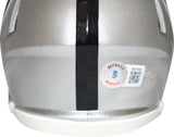 Michael Mayer Signed Las Vegas Raiders Flash Mini Helmet Beckett 40366