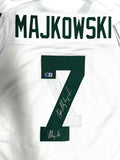 Packers DON MAJKOWSKI Signed Custom Replica White Jersey AUTO w/ "Majik" - BAS