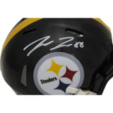 Pat Freiermuth Autographed/Signed Pittsburgh Steelers Mini Helmet Beckett 45954