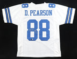 Drew Pearson Signed Dallas Cowboys Jersey "HOF '21" (Beckett) 3xPro Bowl W.R.