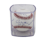 Paul Molitor Signed Milwaukee Brewers Rawlings OML White Ball - 4 Insc