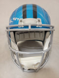 XAVIER LEGETTE SIGNED CAROLINA PANTHERS F/S FLASH SPEED REP HELMET BECKETT QR