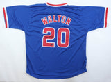 Jerome Walton Signed Chicago Cubs Jersey (Wilder Tag) 1989 NL Rookie o/t Year CF