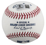 Rangers Nolan Ryan "HOF 99" Authentic Signed Manfred Oml Baseball W/ Case BAS