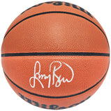LARRY BIRD AUTOGRAPHED AUTHENTIC SERIES INDOOR/OUTDOOR BASKETBALL CELTICS JSA