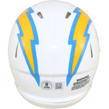 Omarion Hampton Autographed Los Angeles Chargers Mini Helmet Beckett 51634