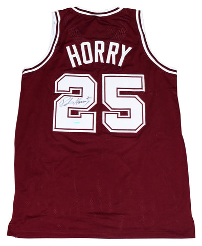 ROBERT HORRY AUTOGRAPHED ALABAMA CRIMSON TIDE #25 BASKETBALL JERSEY UDA