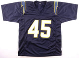 Tuli Tuipulotu Signed Los Angeles Chargers Jersey (Beckett) 2023 2nd Round Pick