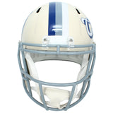 Jonathan Taylor Autographed Indianapolis Colts RETRO Full Size Helmet Beckett
