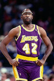 James Worthy Signed Los Angeles Lakers Jersey (JSA COA) 3xNBA Champion