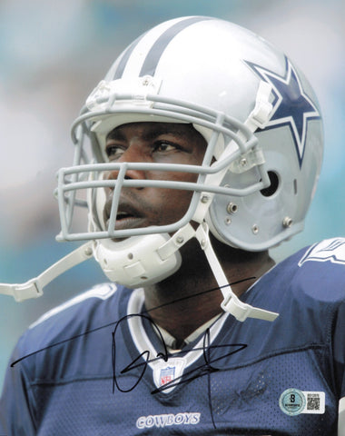 Terrell Owens Autographed 8x10 Photo Dallas Cowboys Beckett BAS QR #BS12876