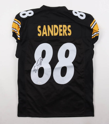 Emmanuel Sanders Signed Pittsburgh Steelers Jersey (JSA QR) 2xPro Bowl Receiver