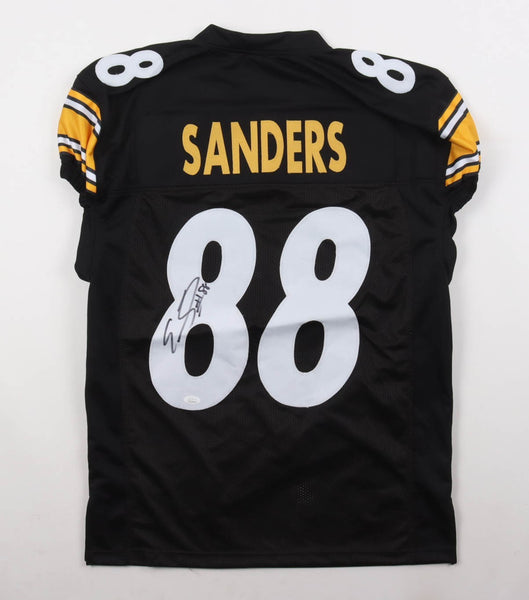 Emmanuel Sanders Signed Pittsburgh Steelers Jersey (JSA QR) 2xPro Bowl Receiver