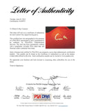 Muhammad Ali "Cassius Clay" Signed Red Everlast Boxing Glove PSA Itp #4A40973