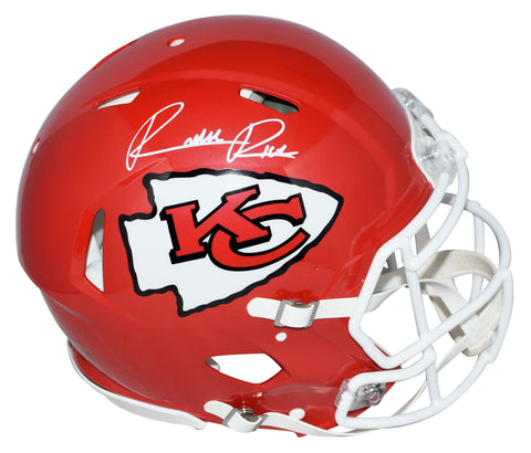 RASHEE RICE AUTOGRAPHED KANSAS CITY CHIEFS SPEED AUTHENTIC HELMET BECKETT